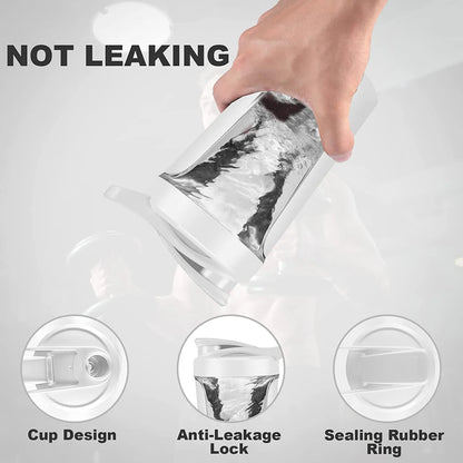 FitNova 350ml Portable Electric Protein Shaker   NO MORE CLUMPS